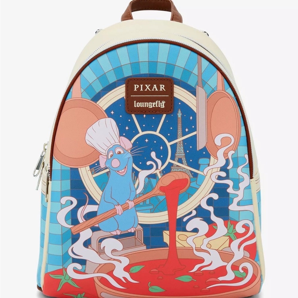 NWT Pixar Loungefly Ratatouille Mini Backpack